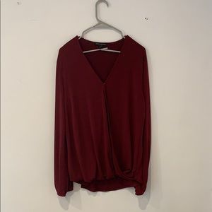 Banana Republic Wrap Blouse S